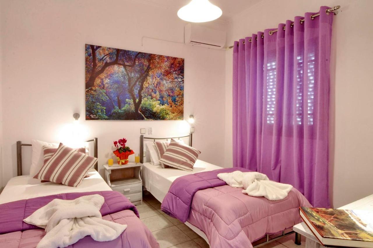 Kloudas Apartments Pótamosz Kültér fotó