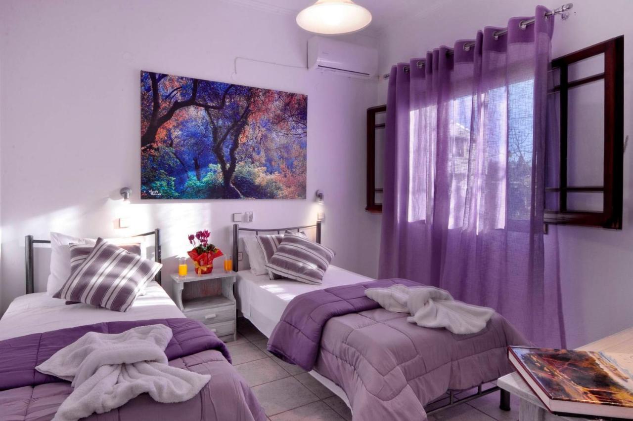 Kloudas Apartments Pótamosz Kültér fotó