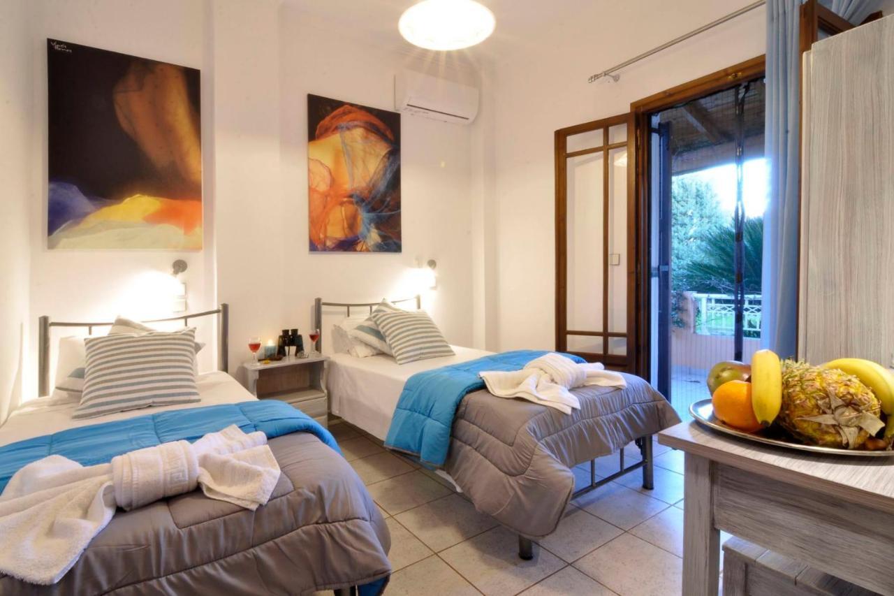 Kloudas Apartments Pótamosz Kültér fotó